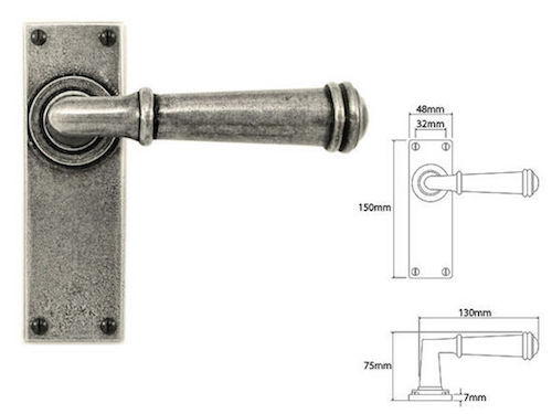 Finesse Pewter Durham Door Handle.jpg